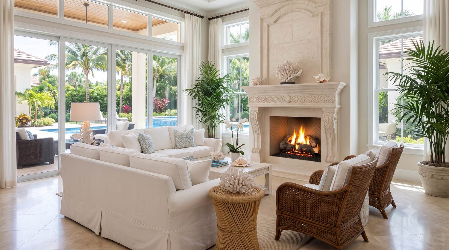 Blue Flame Professional Service Vented Gas Logs West Palm Beach FL