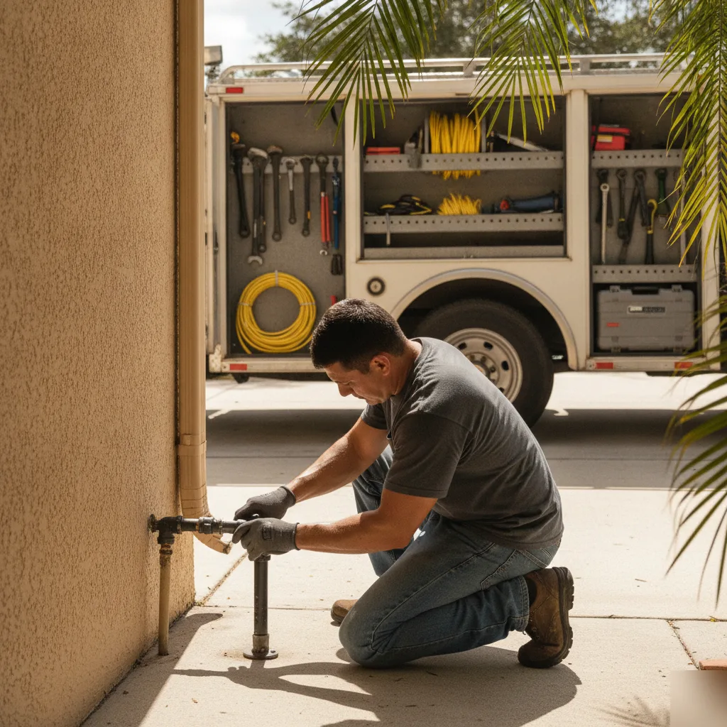 Blue Flame Professional Service Gas Line Installation for New Appliances and Renovations West Palm Beach FL