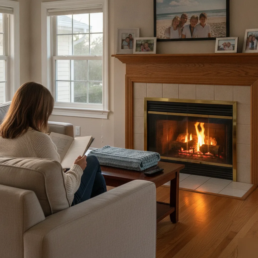 Blue Flame Professional Service Propane Gas Logs for Homes Without Natural Gas Lines West Palm Beach FL