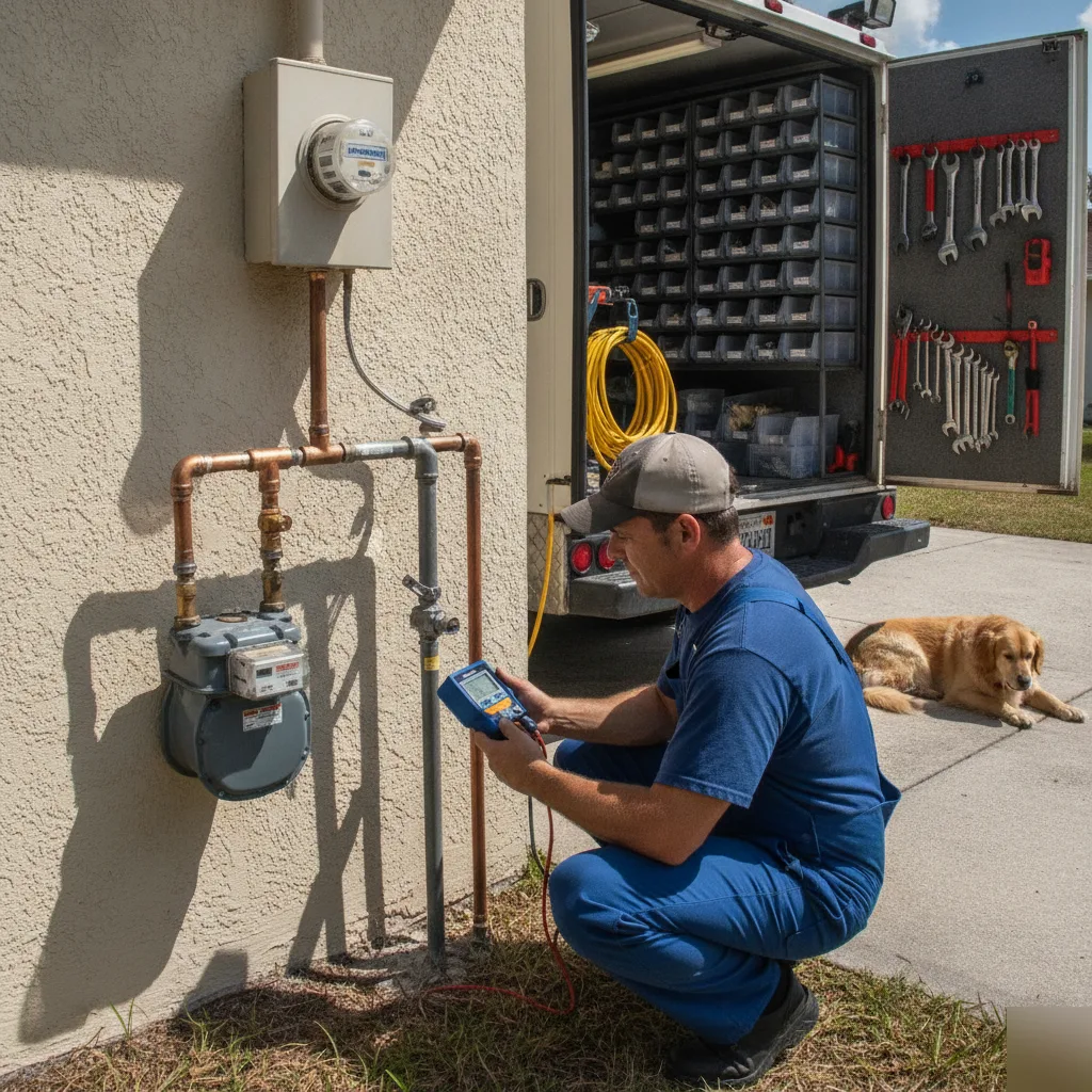 Blue Flame Professional Service Gas Leak Detection West Palm Beach FL
