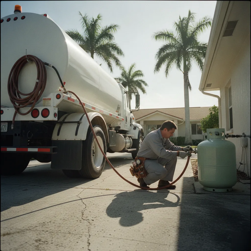 Blue Flame Professional Service Propane Tank Refills West Palm Beach FL